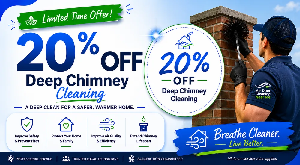 20% Off Deep Chimney Cleaning